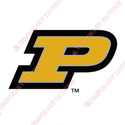 Purdue Boilermakers Customize Temporary Tattoos Stickers NO.5960